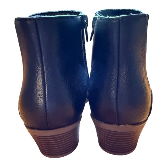 Frye and Co. Women's Jude Stacked Heel Booties - Black Size 9M - Picture 3 of 10